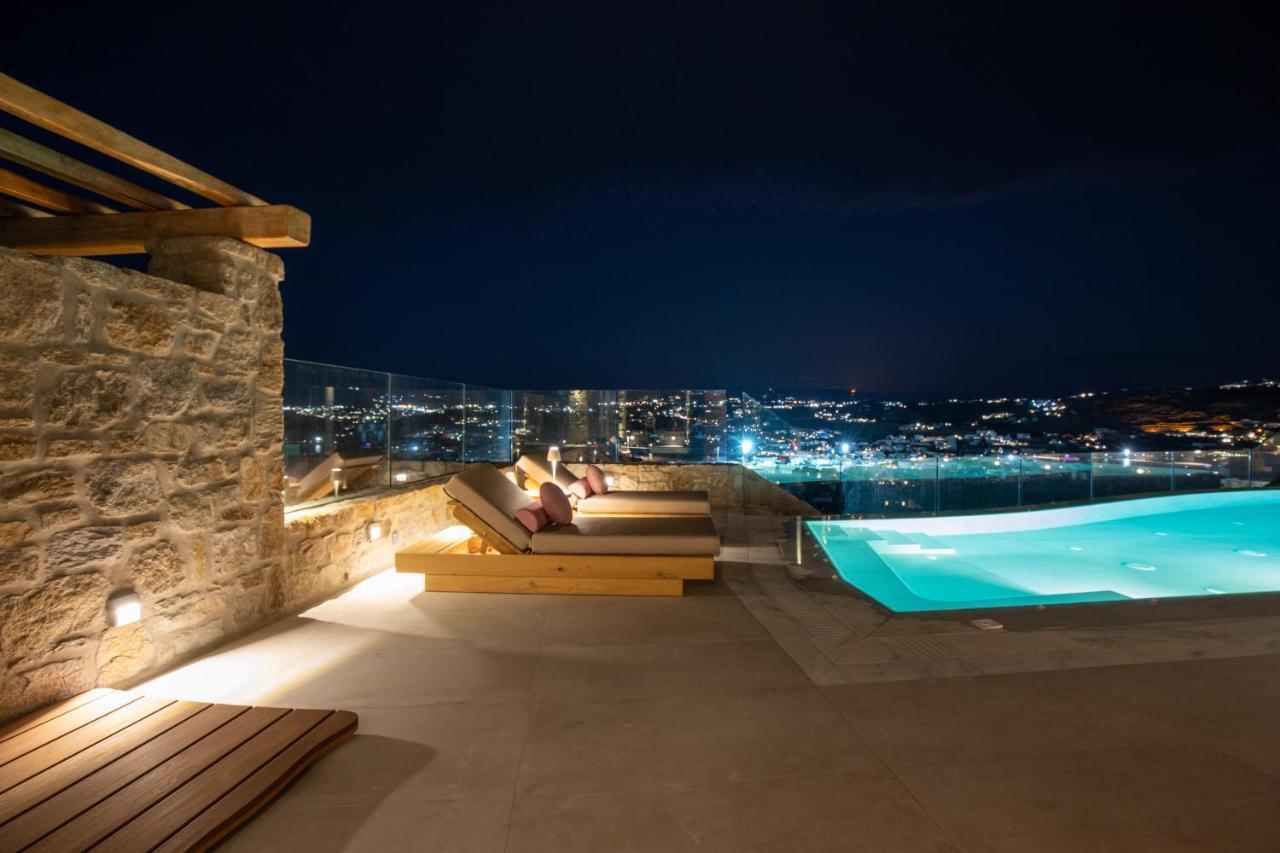 Due Mari Mykonos Hotel Agios Ioannis Diakoftis Exterior foto