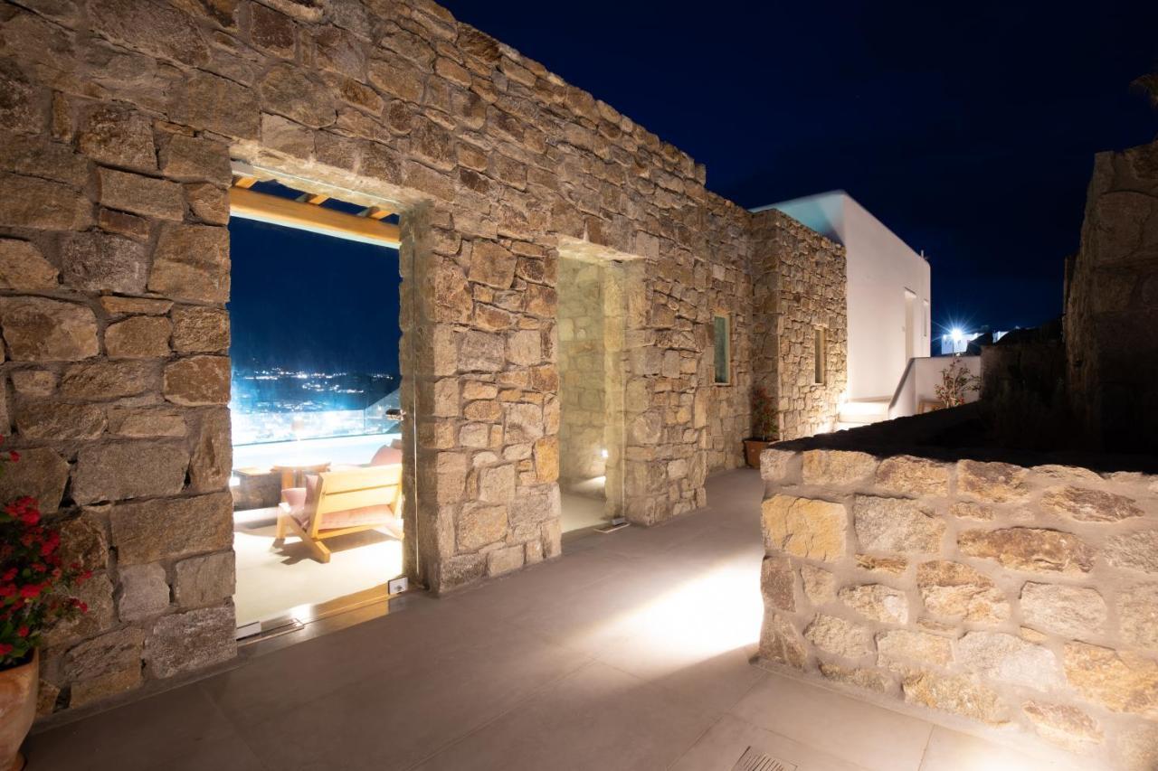 Due Mari Mykonos Hotel Agios Ioannis Diakoftis Exterior foto