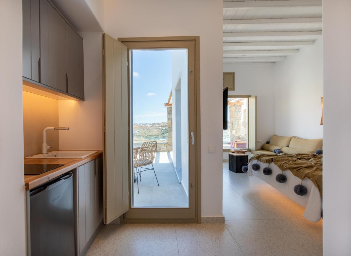 Due Mari Mykonos Hotel Agios Ioannis Diakoftis Exterior foto