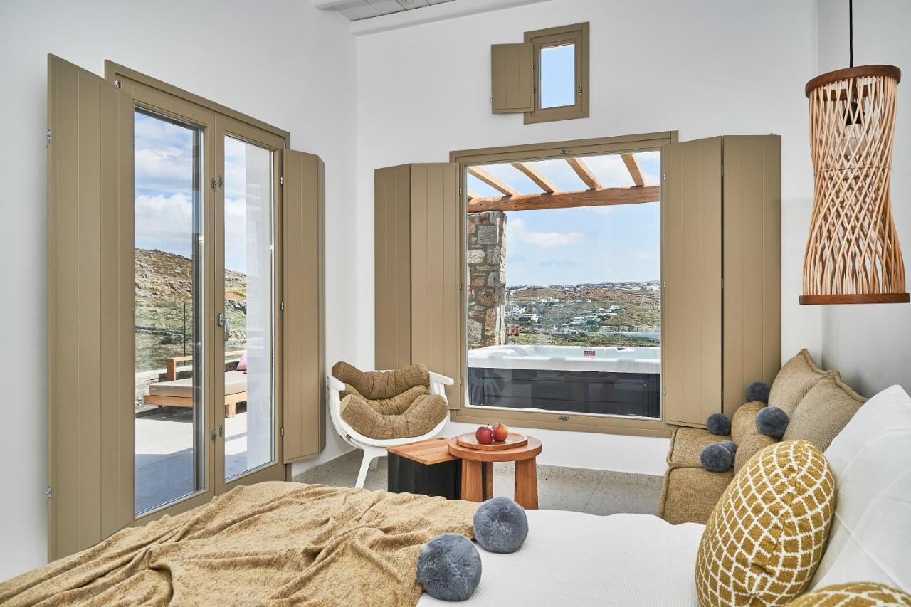 Due Mari Mykonos Hotel Agios Ioannis Diakoftis Exterior foto