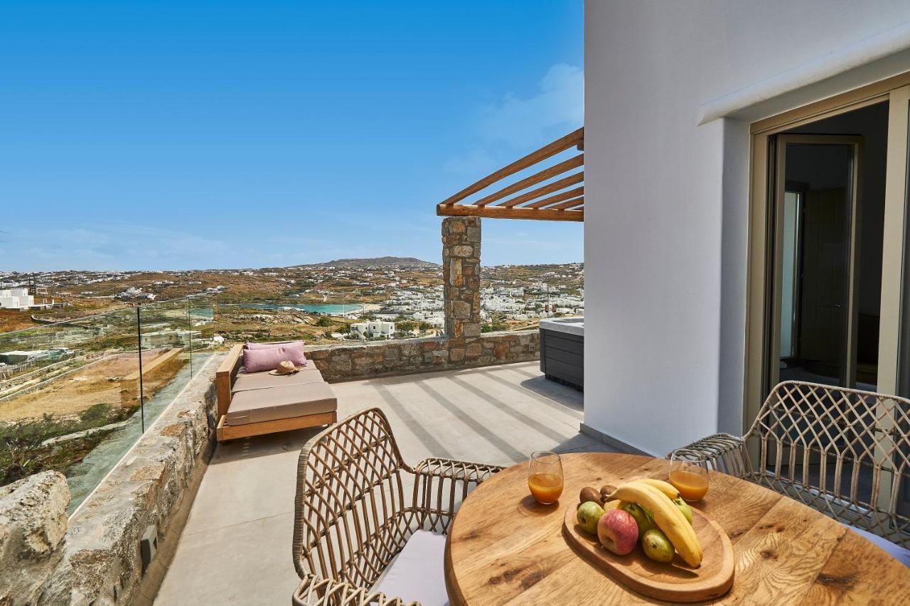 Due Mari Mykonos Hotel Agios Ioannis Diakoftis Exterior foto