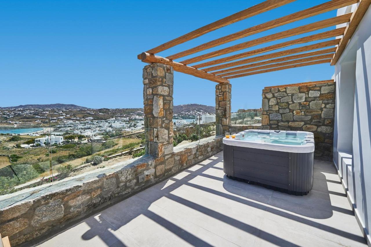 Due Mari Mykonos Hotel Agios Ioannis Diakoftis Exterior foto