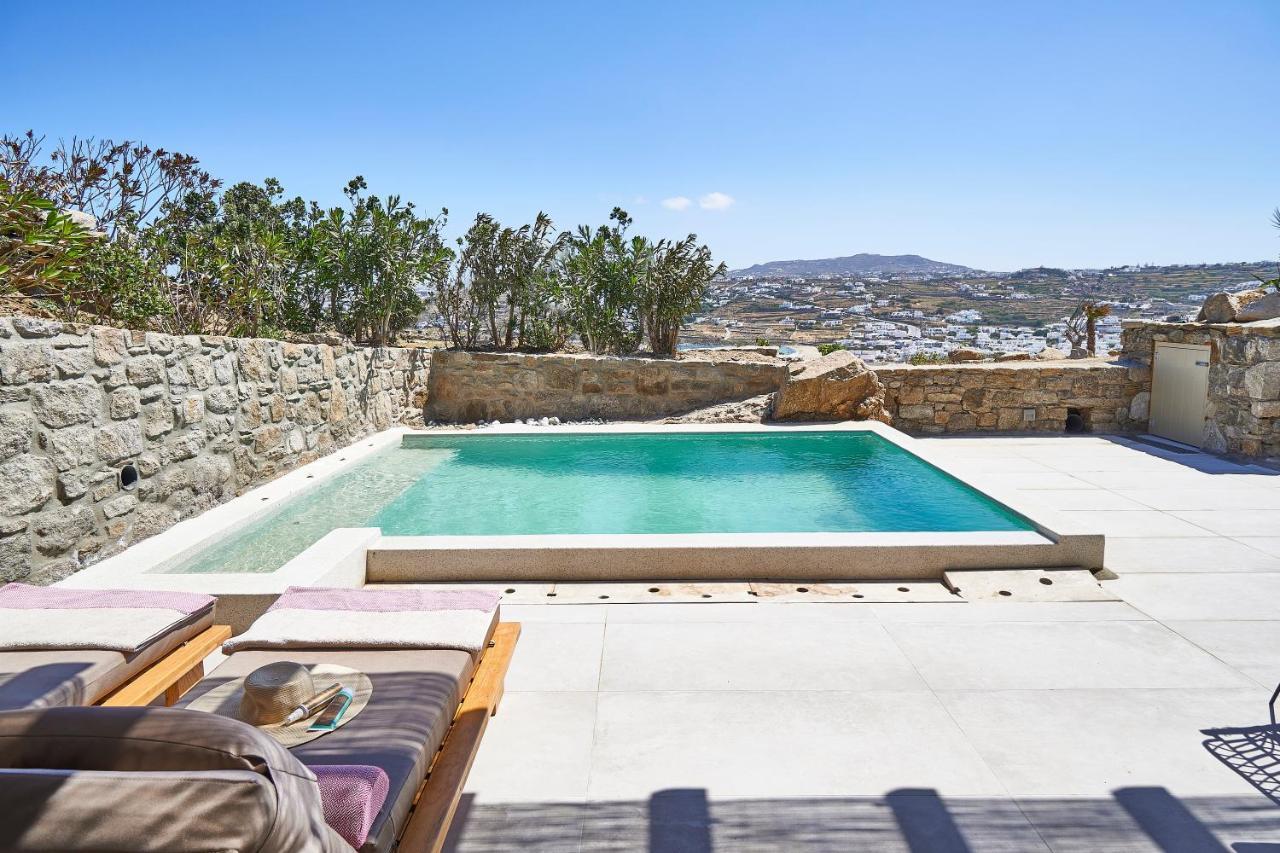 Due Mari Mykonos Hotel Agios Ioannis Diakoftis Exterior foto