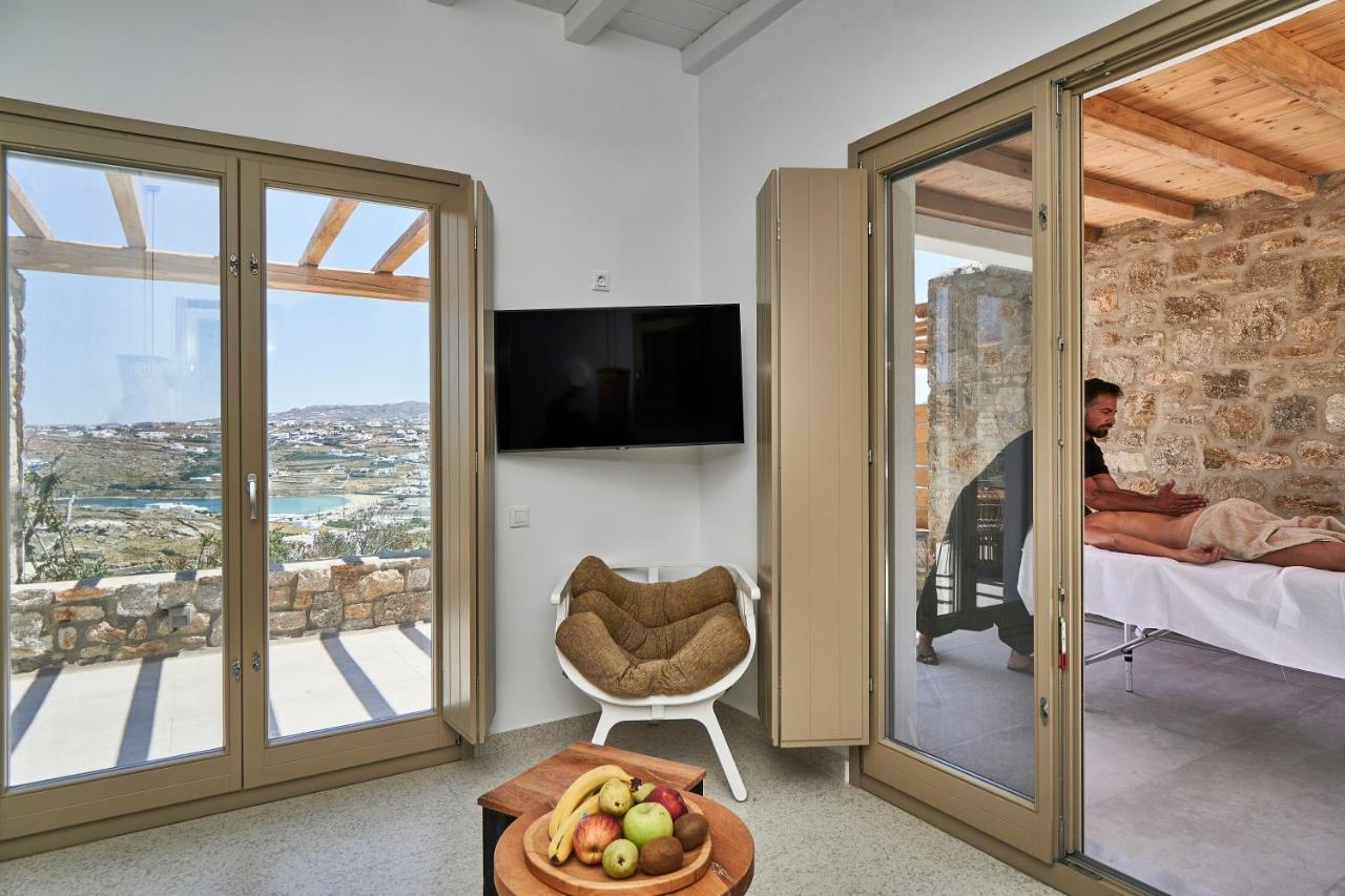 Due Mari Mykonos Hotel Agios Ioannis Diakoftis Exterior foto