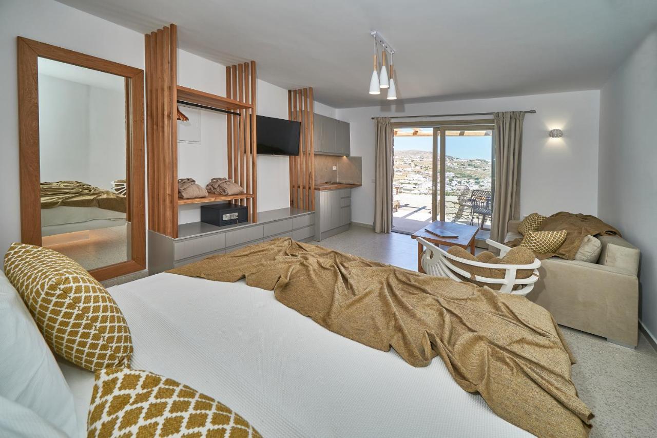 Due Mari Mykonos Hotel Agios Ioannis Diakoftis Exterior foto