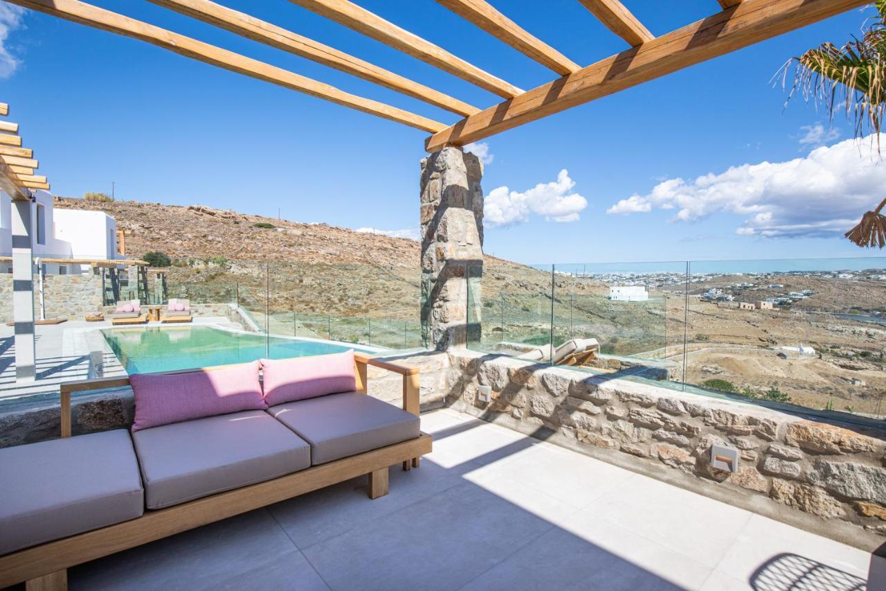Due Mari Mykonos Hotel Agios Ioannis Diakoftis Exterior foto