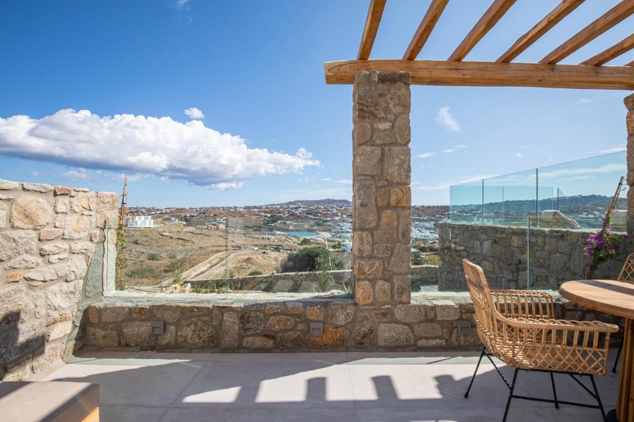 Due Mari Mykonos Hotel Agios Ioannis Diakoftis Exterior foto