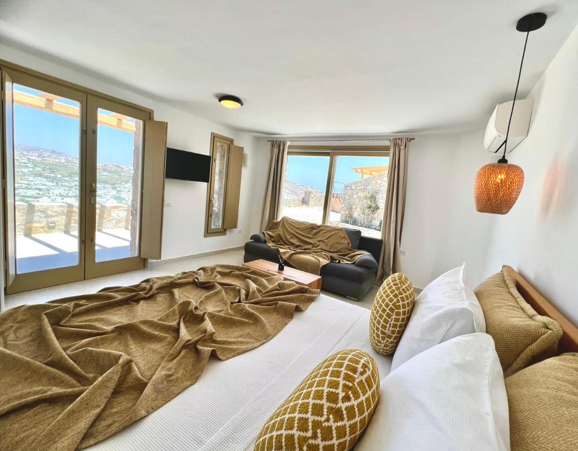 Due Mari Mykonos Hotel Agios Ioannis Diakoftis Exterior foto